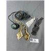 Image 1 : A Group of Tassles + Crystals etc (Vintage Mostly)