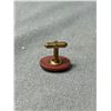 Image 2 : Pair of Brown Agath 1950s Cufflinks