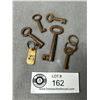 Image 1 : 5 Early Skeleton Keys