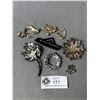 Image 2 : Various Vintage Rhinestone Brooches