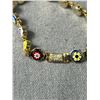 Image 2 : Vintage Venetian Millefiori Links Braceletf