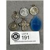 Image 2 : Lot of 6, Antique Catholic Charms