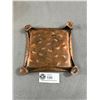 Image 4 : 1930s Solid Copper Dish 6" Made by Cape Cod Shop