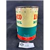 Image 2 : Vintage One Quart National EN-AR-CO Motor Oil Tin. Full