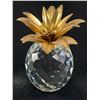 Image 1 : 4"H  Signed Swarovski Pineapple Décor