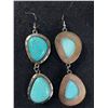 Image 2 : Vintage Silver Turquoise Stone Navajo Necklace Set