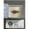 Image 1 : 1914 Antique Sterling Enamel Ring