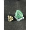Image 2 : 4" Opalite Pipe, High Grade Natural Pyrite (Retails $400) & Green Quartz (Retails $180)