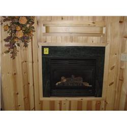 Napoleon BGD34NT Fireplace Marble Surrond and Pine Mantel