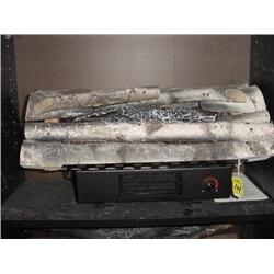Electric Log (New) W/ Blower