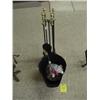 Image 1 : Fireplace tools and Coal Bucket