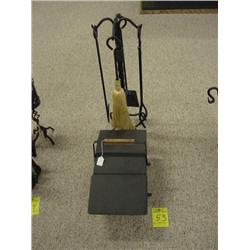 Ash Pan and Fireplace Tool Kit