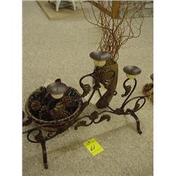 Candle holder and Decorations