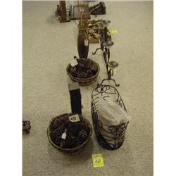 Magazine Holder and Decorations