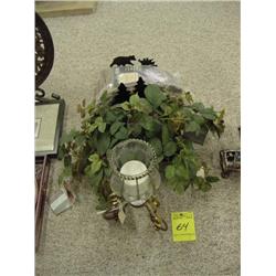 Candle Holder Plant and Log Holder