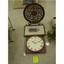 Clock, Picture, and Decorations