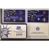 Image 1 : 1999 US PROOF SET (WITH BOX) & WITH CERTIFICATE