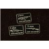 Image 1 : 3-1 GRAM .999 FINE SILVER PROOF BARS. RIFLE THEMED