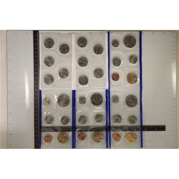 6-PARTIAL UNC SETS: ALL ARE 2005-P'S, $9.34 FACE