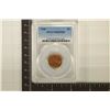1949 LINCOLN WHEAT CENT PCGS MS65RD