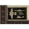 Image 2 : .62 TROY OZ. PROOF STERLING SILVER AVIATION INGOT