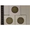 Image 2 : 1966, 1967 & 1968-D 40% SILVER JFK HALF DOLLARS