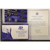 2000 US 50 STATE QUARTERS PROOF SET WITH BOX &