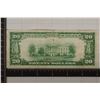 Image 2 : 1929 US $20 NATIONAL CURRENCY OF NEW YORK