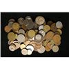 Image 2 : 28 OZ. OF FOREIGN COINS OF DIFFERENT SIZES, SHAPES