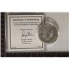 Image 2 : 2020 UNC AMERICAN SILVER EAGLE IN PLASTIC CASE,