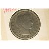 Image 1 : 1907-O VERY GOOD SILVER BARBER HALF DOLLAR
