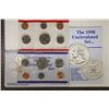 Image 1 : 1998 US MINT SET (UNC) P/D (WITH ENVELOPE) & PAPER