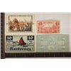 Image 2 : 4 CRISP UNC GERMAN 10 PFENNIG NOTGELDS: 1-1920