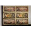Image 1 : 6 PIECES OF IMPERIAL JAPAN 10 SEN WAR MONEY BILLS