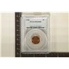 Image 1 : 1956 LINCOLN WHEAT CENT PCGS MS65RD