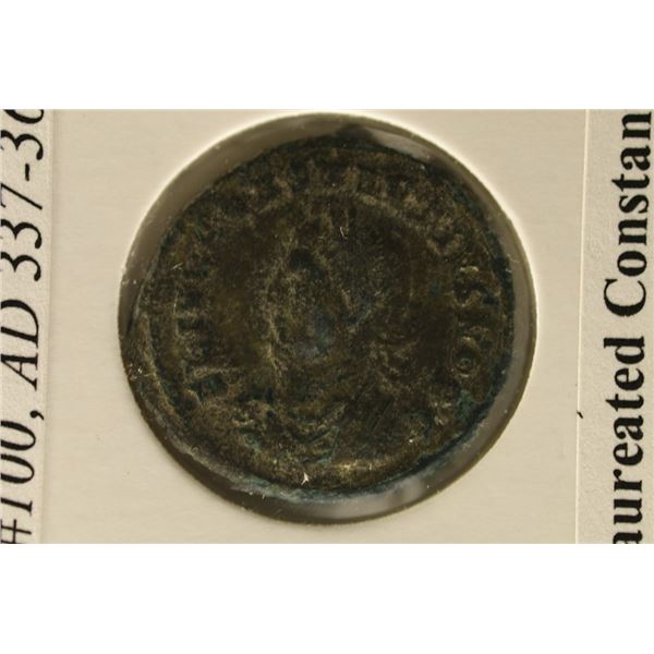 337-361 A.D. CONSTANTIUS II ANCIENT COIN. FINE