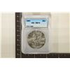 Image 1 : 1987 AMERICAN SILVER EAGLE ICG MS70 1 OZ. SILVER