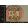 Image 1 : $5 EUREKA CASINO CHIP.