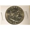 Image 1 : 1959 SILVER FRANKLIN HALF DOLLAR. BRILLIANT UNC