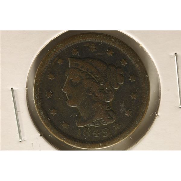 1849 US LARGE CENT