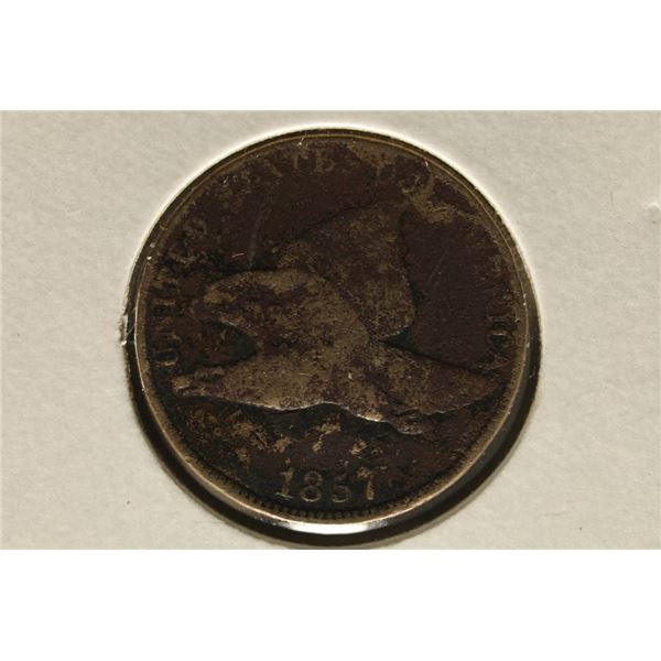 1857 US FLYING EAGLE CENT