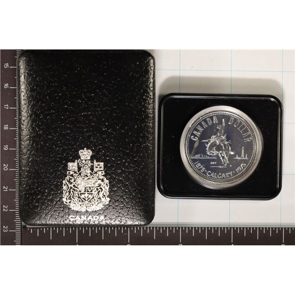 1975 CANADA PF SILVER DOLLAR .3750 OZ. ASW