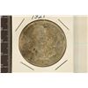 Image 1 : 1921 MORGAN SILVER DOLLAR.  AU/UNC WITH TONING