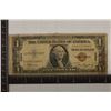 Image 2 : 1935-A US $1 HAWAIIAN OVERPRINT SILVER CERTIFICATE
