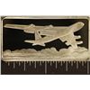 Image 1 : .95 TROY OZ. PROOF STERLING SILVER AVIATION INGOT