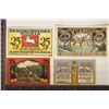 Image 1 : 4 CRISP UNC GERMAN 25 PFENNIG NOTGELDS: 1-1920,