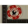Image 2 : $5 OJIBWA CASINO CHIP BARAGA, MI