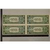 Image 2 : 4-CU-1935-E US $1 SILVER CERTS WITH CONSECUTIVE