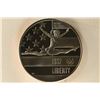 Image 1 : 1992-S US PROOF "OLYMPIC GYMNASTICS" HALF DOLLAR
