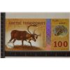 Image 1 : 2017 ARCTIC TERRITORIES POLYMER 100 DOLLARS CU